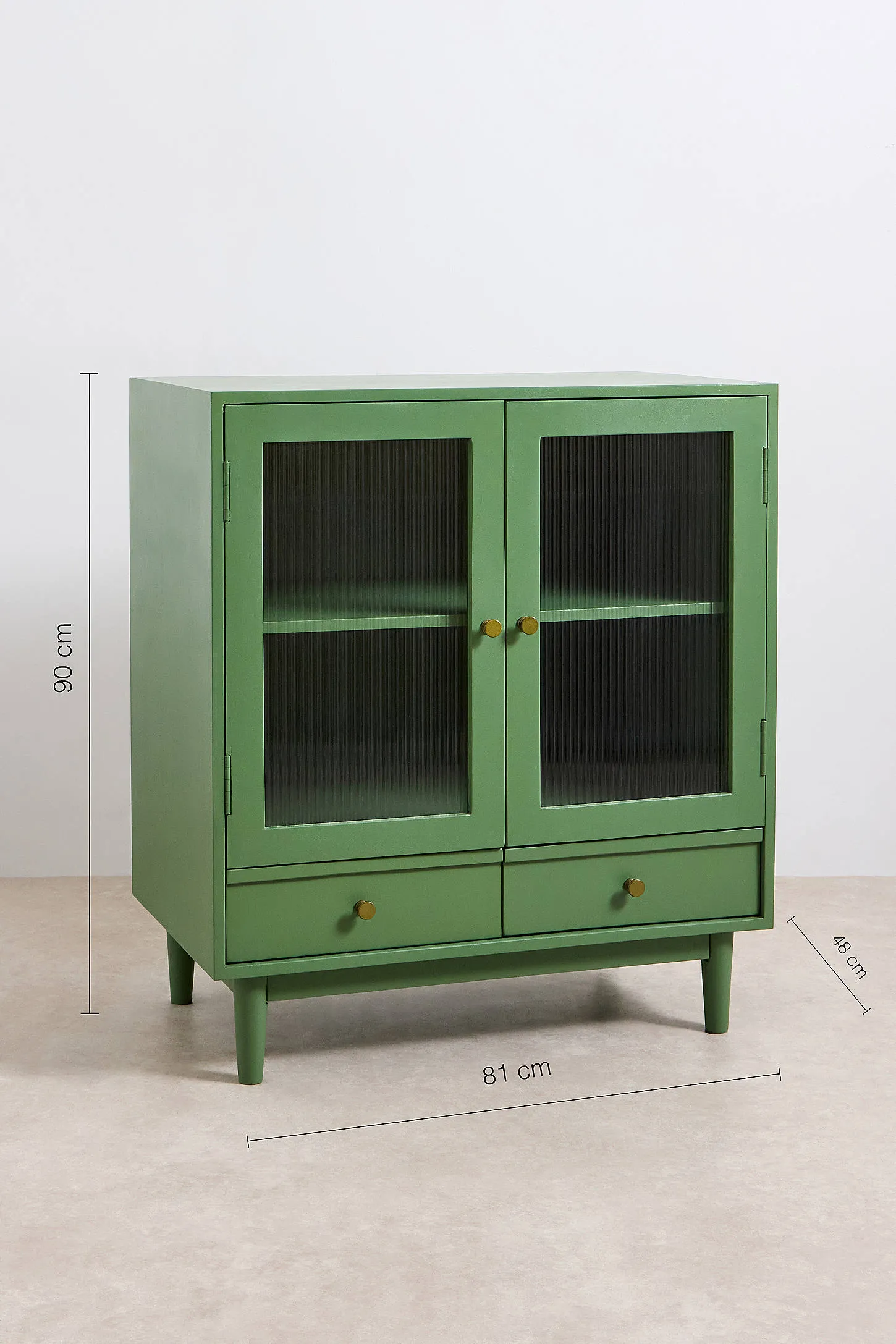 Marlo Cabinet - Green ALL 6