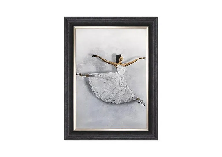 Ballerina Arabesque Framed Picture