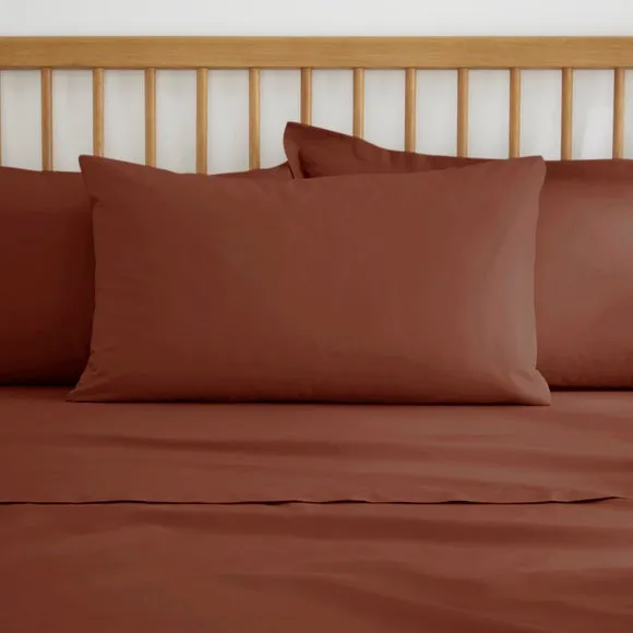 Pure Cotton Standard Pillowcase Pair 1