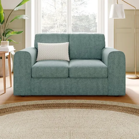 Abel Vintage Soft Chenille 2 Seater Sofa 1