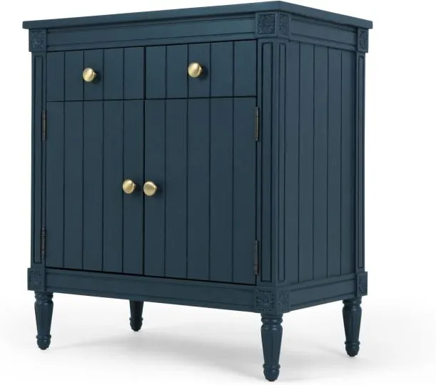 Bourbon Vintage Sideboard, Dark Blue