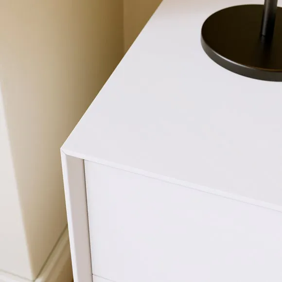 Juna 2 Drawer Wide Bedside Table 3