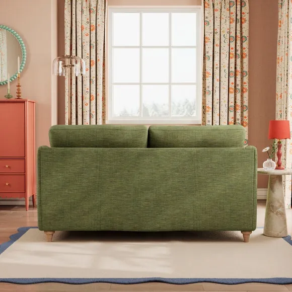 Hattie Slub Faux Linen 2 Seater Sofa 3
