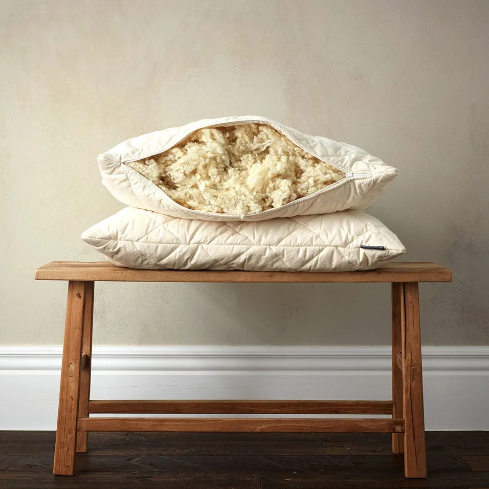 Woolroom Deluxe Wool Pillow Standard 4