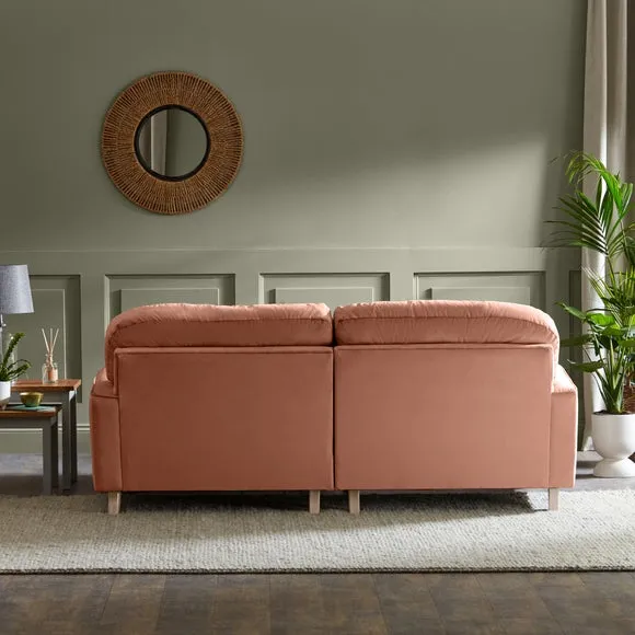 Martha Vintage Velvet Corner Chaise 4
