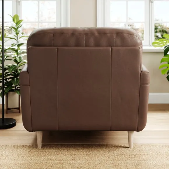 Sven Classic Leather Snuggle Chair 3