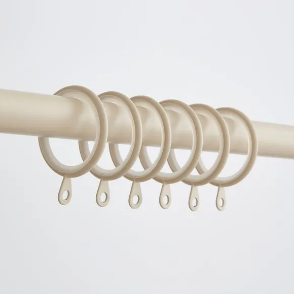 Pack of 12 Curtain Rings 1