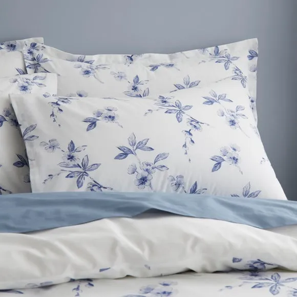 Eve Chinoiserie Polycotton Oxford Pillowcase 2