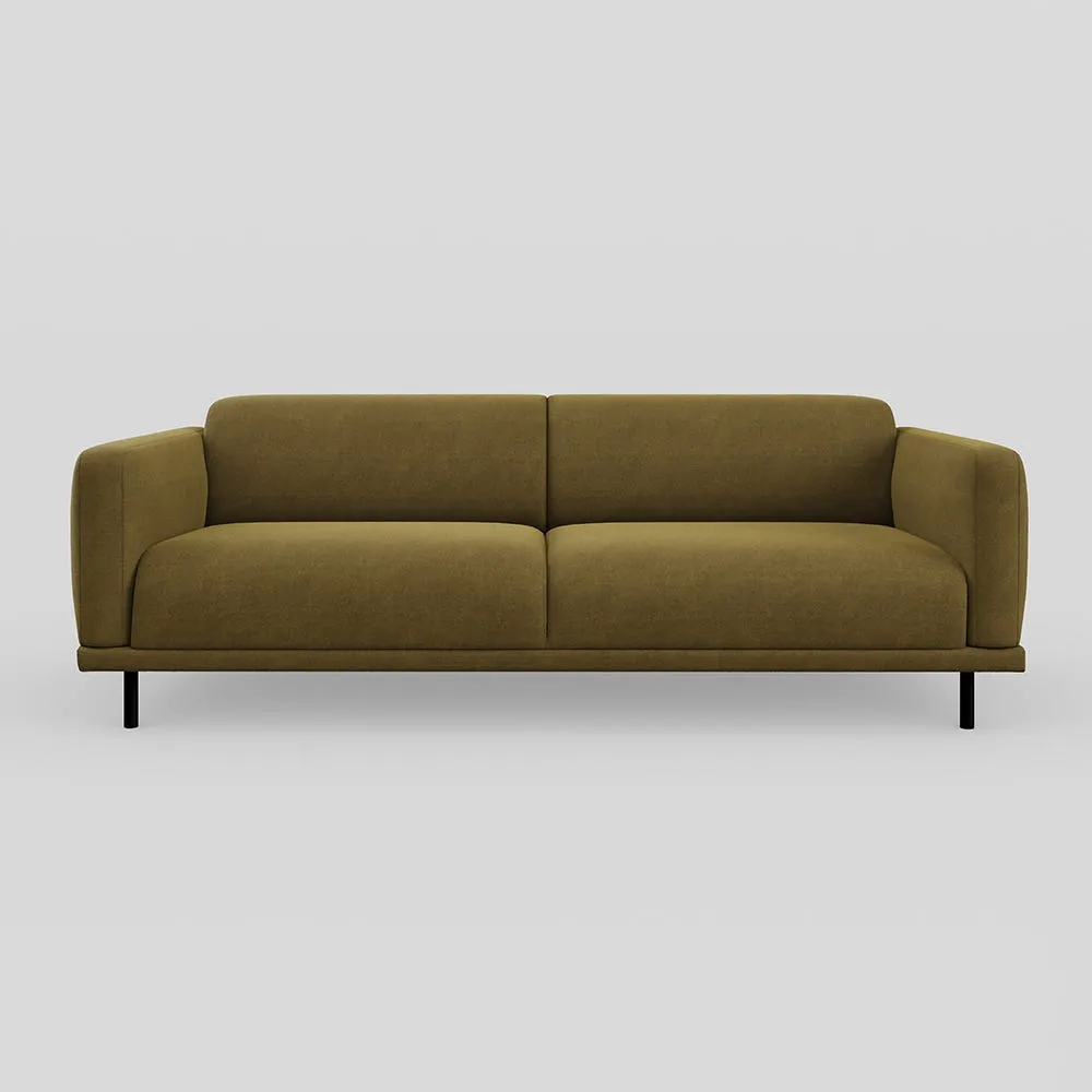 Heal's Harri 4 Str Sofa Smart Luxe Velvet Peridot 1
