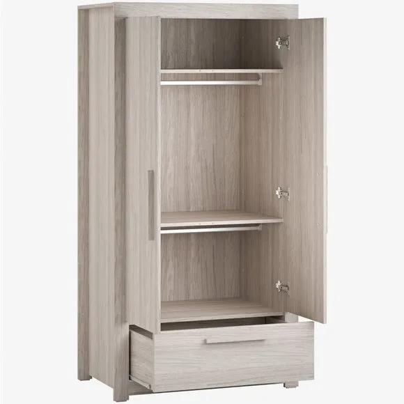 Little Acorns Ellesmere 3 Drawer Chest and Wardrobe Nursery Set 2