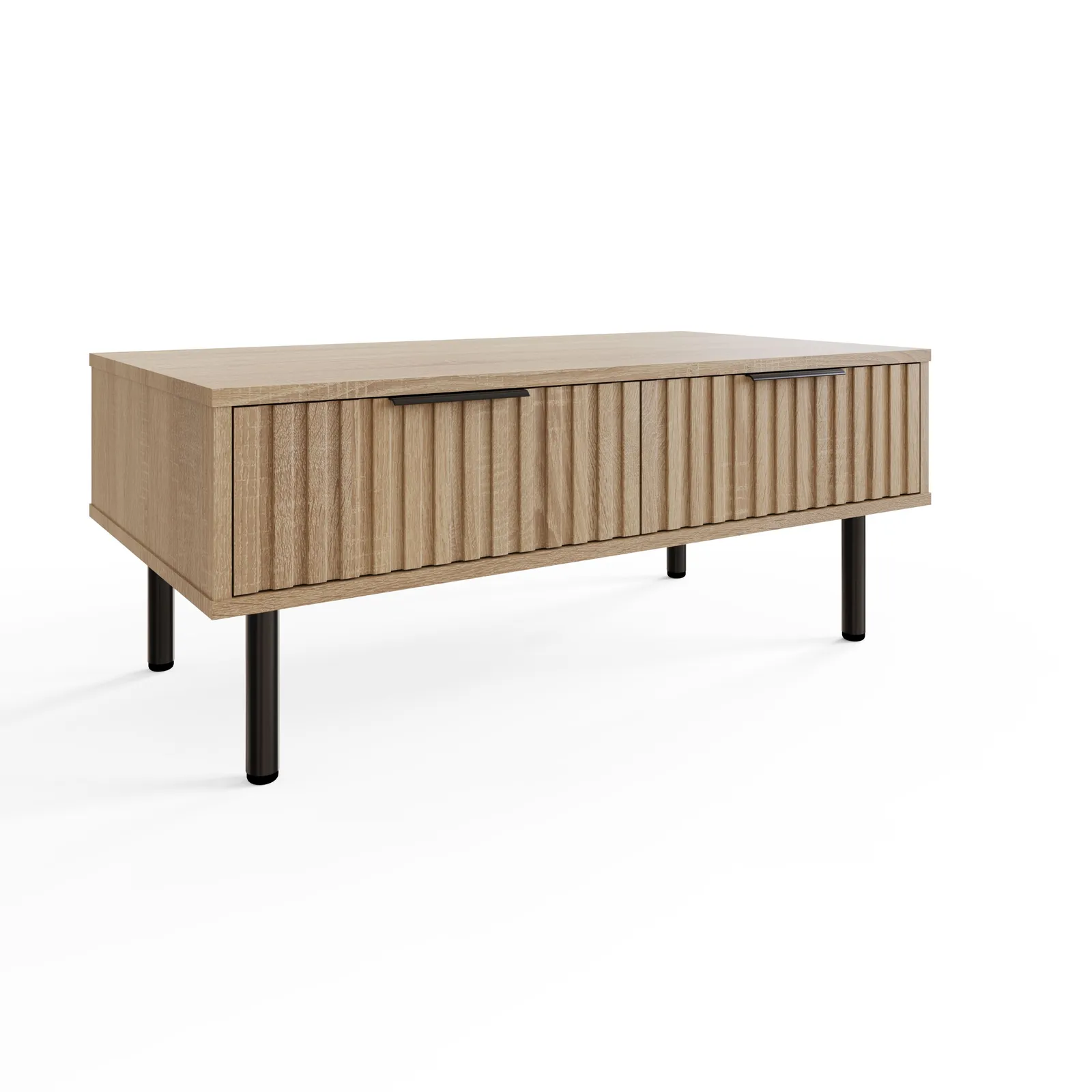 GFW Nervata Coffee Table in Light Oak 3