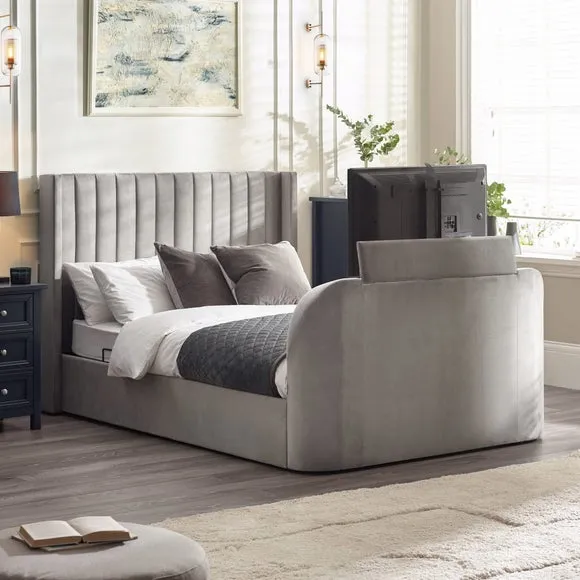 Clara Side Lift Ottoman TV Bed Frame 1
