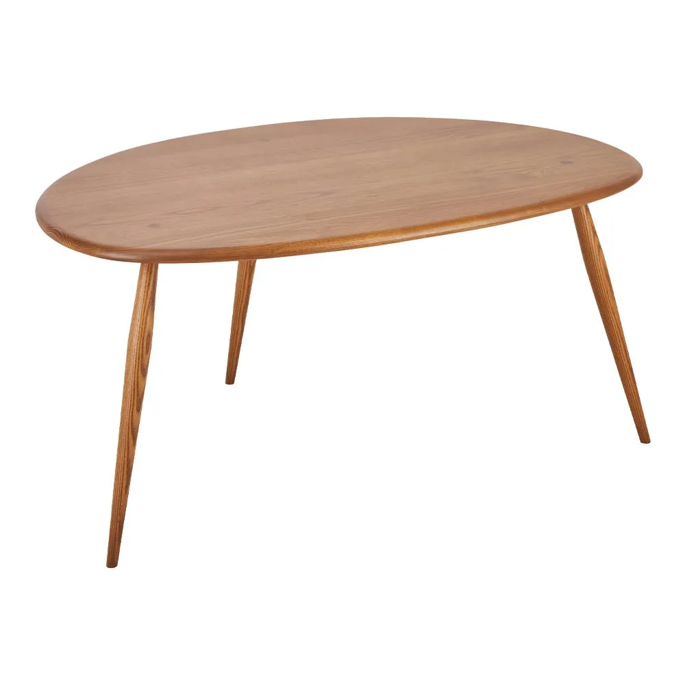 Ercol Pebble Coffee Table in Vintage Ash 2
