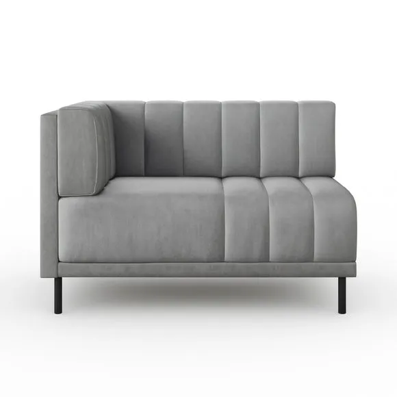 Amali Corner Dining Bench, Vintage Velvet 5