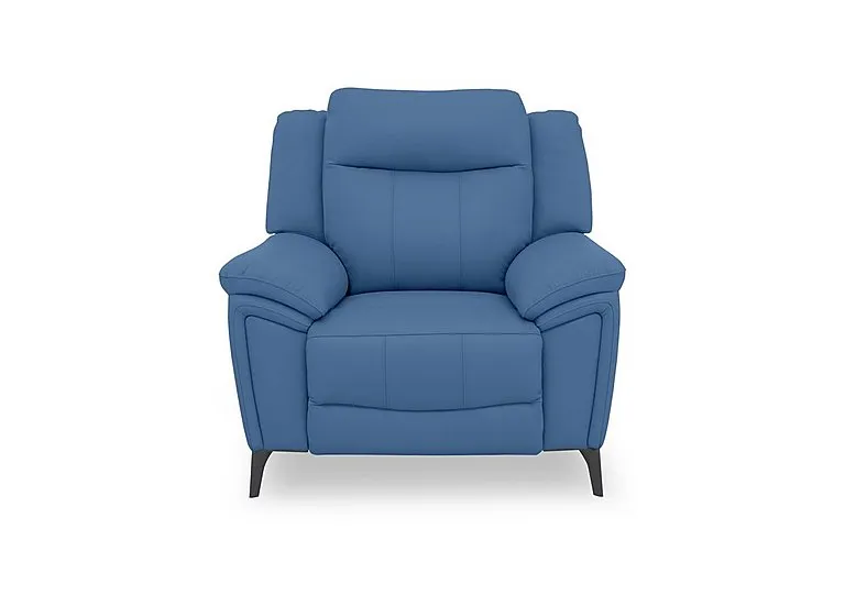 Panache Leather Power Recliner Chair with Power Headrest and Heated Seat