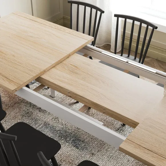 Pip 6-10 Seater Rectangle Extendable Dining Table 5