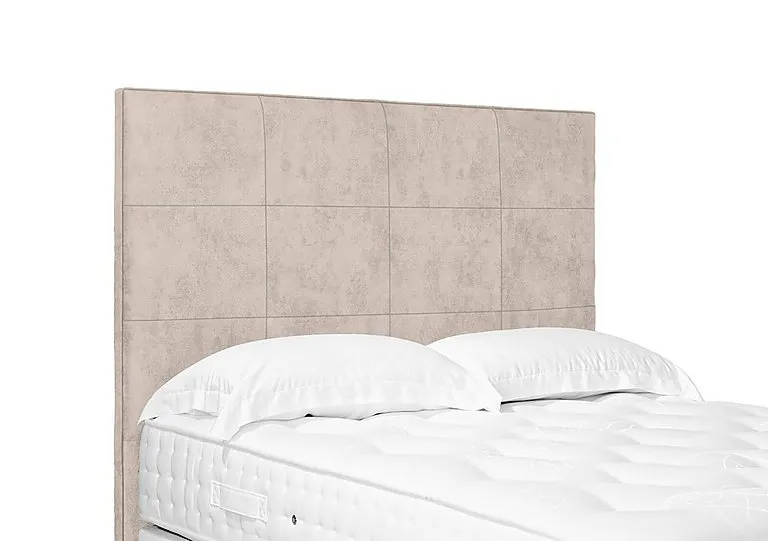 Artisan Collection Elwood High Floor Standing Headboard - Single - Sandstone Pearl