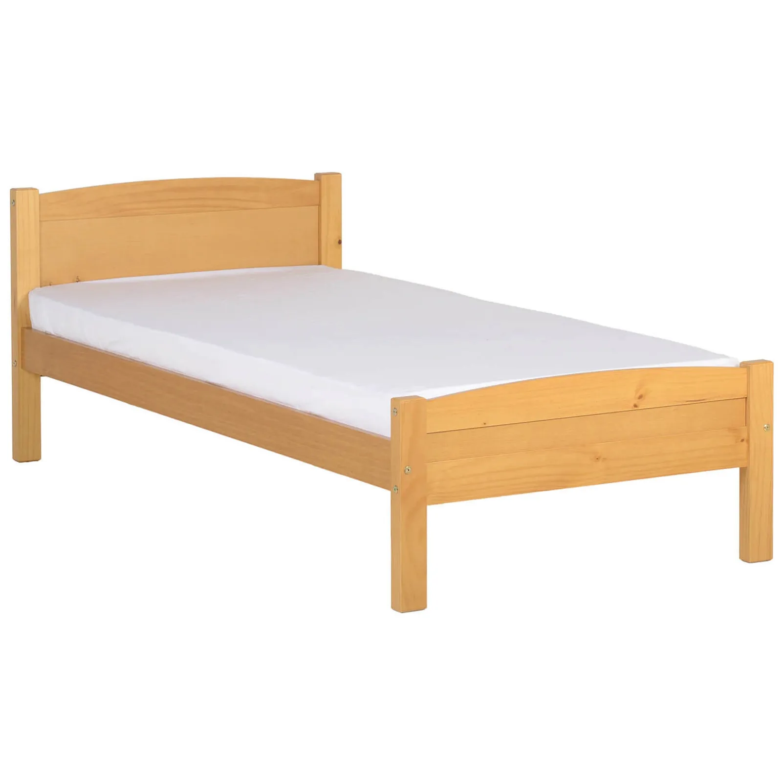 Amber Wooden Bedstead Brown