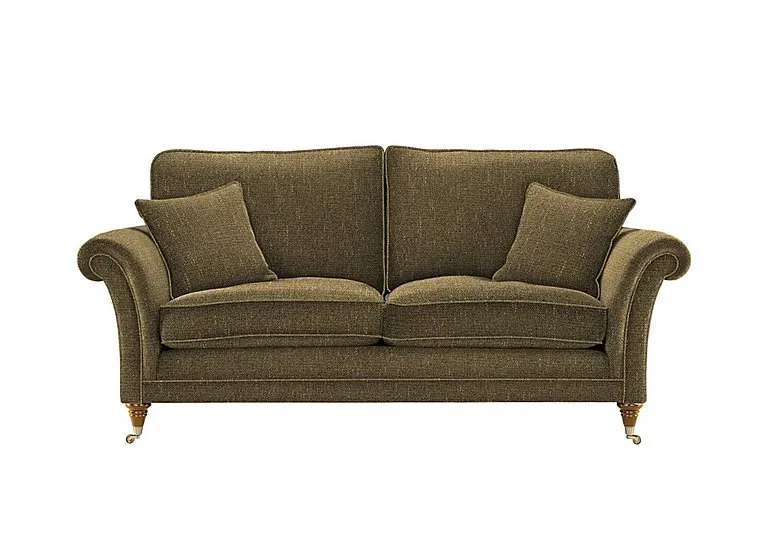 Burghley Large 2 Seater Fabric Sofa - Country Moss