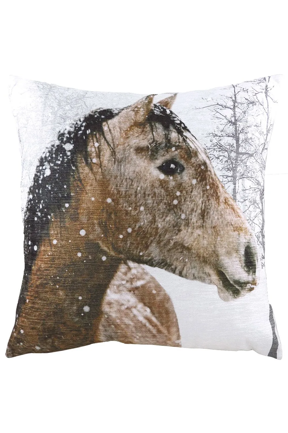 Evans Lichfield Photo Horse Printed Cushion