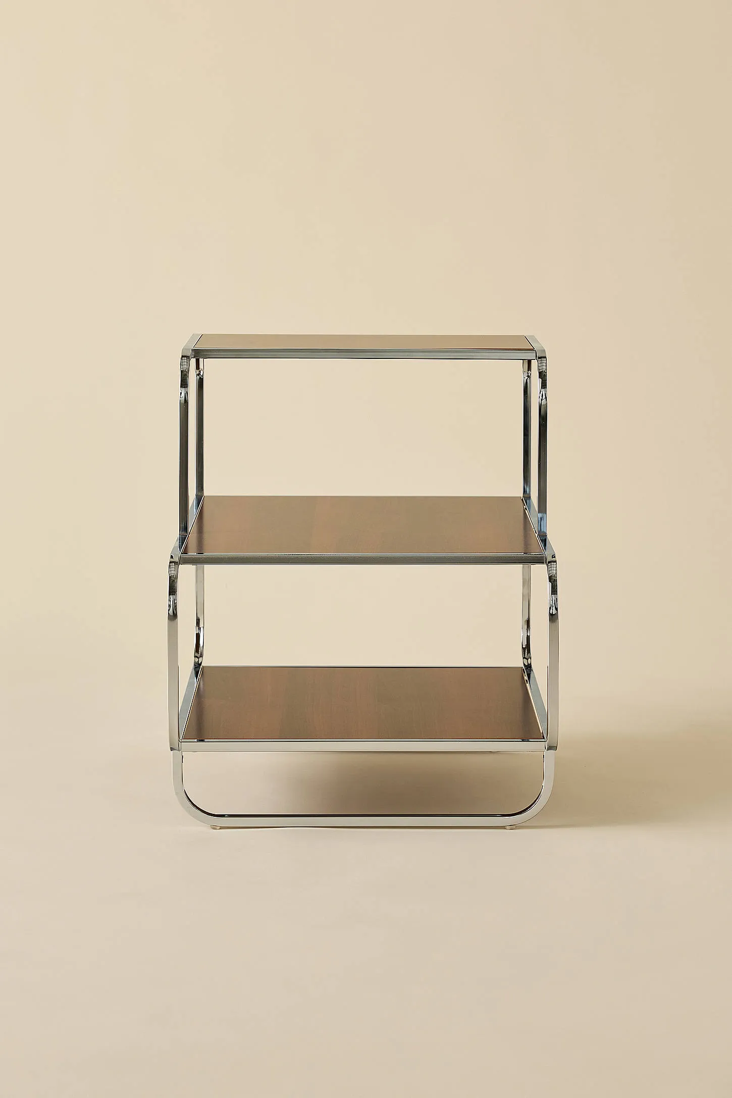 Alana Chrome Side Table - Silver ALL 2