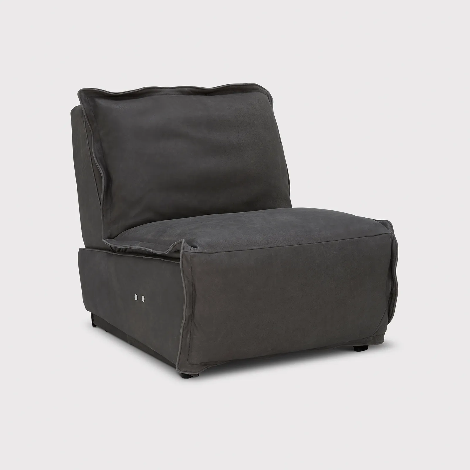 George Reclining Recliner Chair, Grey | Barker & Stonehouse