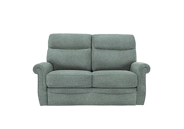 Avon 2 Seater Fabric Sofa - No Recliner - Dapple Kingfisher
