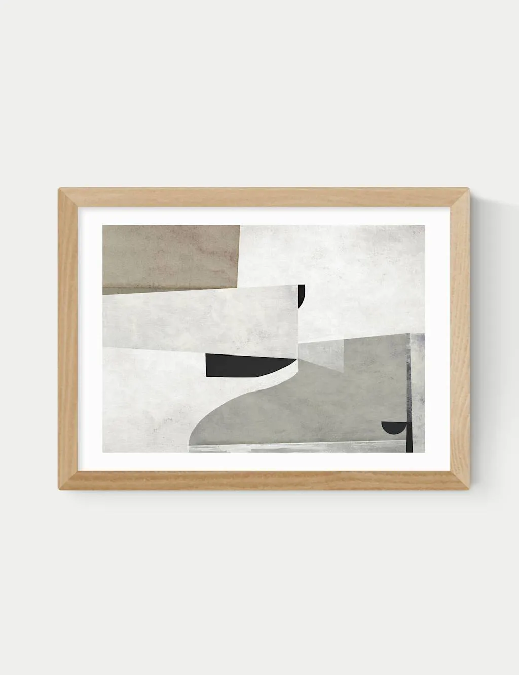 East End Prints Priory Framed Art Print Natural