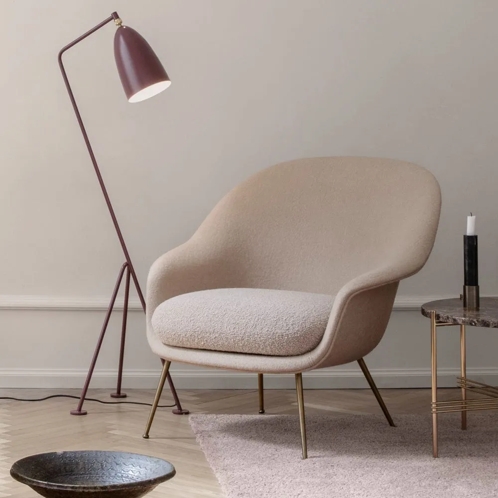 Gubi Bat Lounge Chair in Vidar 554 4