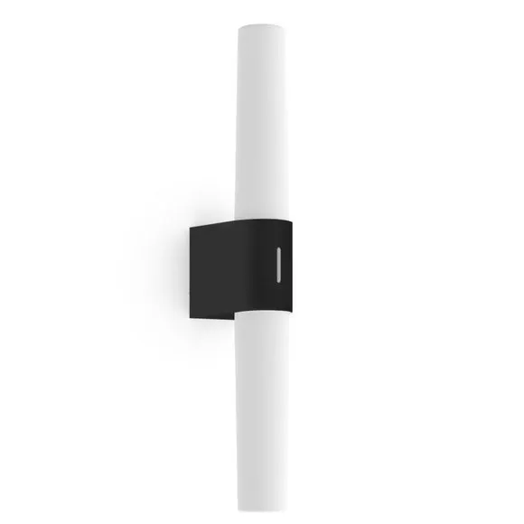 Nordlux Helva Double Basic Wall Light Black, Black 2