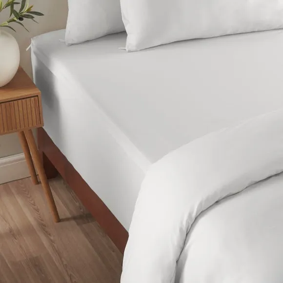 Pure Cotton Easy Zip Fitted Sheet 3
