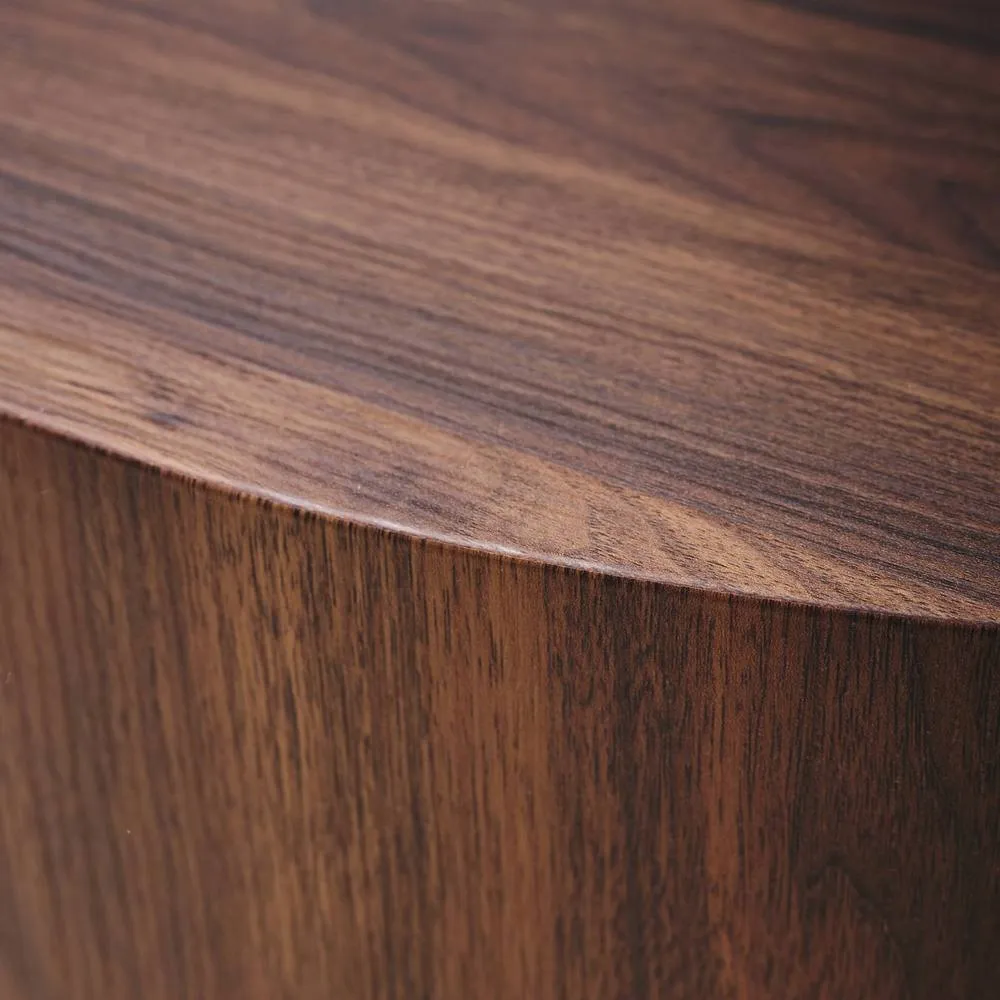sweeek Round coffee table in Dark Brown 6