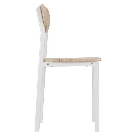 Set of 2 Riley Dining Chairs, Oak Effect 4