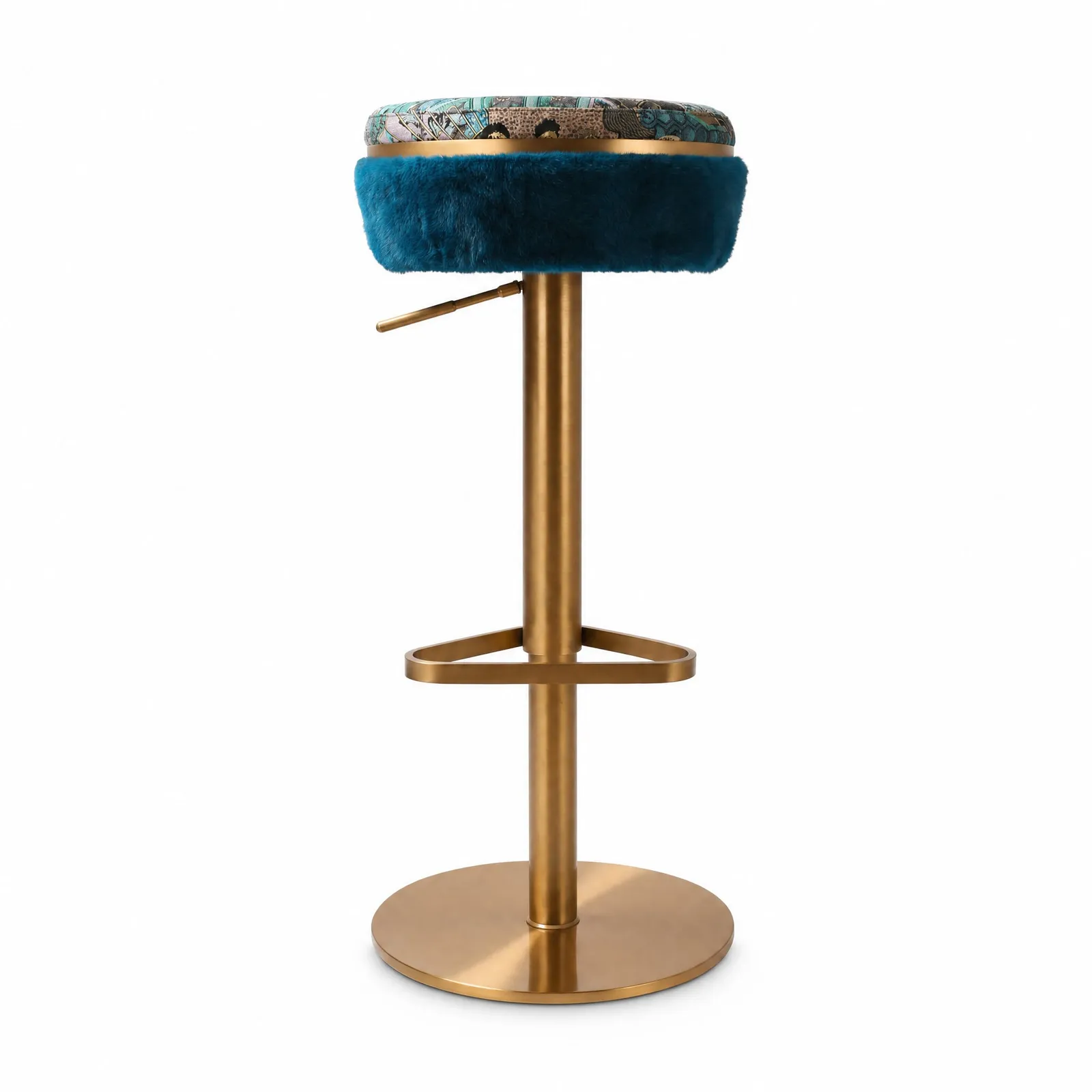 Izzy Bar-Stool, Blue Fabric | Barker & Stonehouse 2