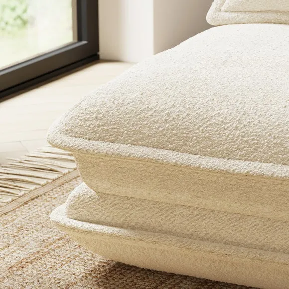 Jackson Boucle Foldable Single Sofa Bed 3
