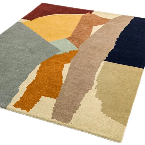 Asiatic Reef Abstract Wool Rug 4