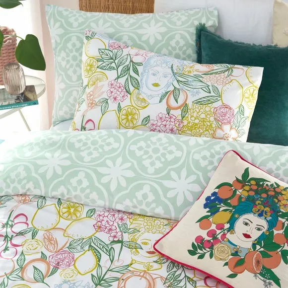 Furn. Taormina Duvet Cover and Pillowcase Set 4
