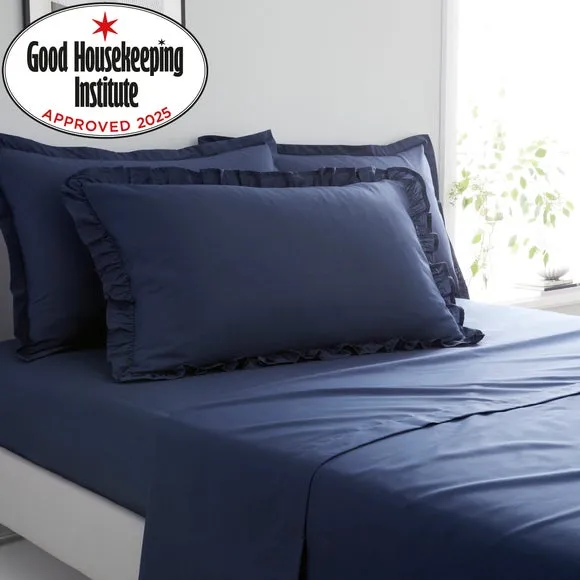 Pure Cotton Frilled Pillowcase