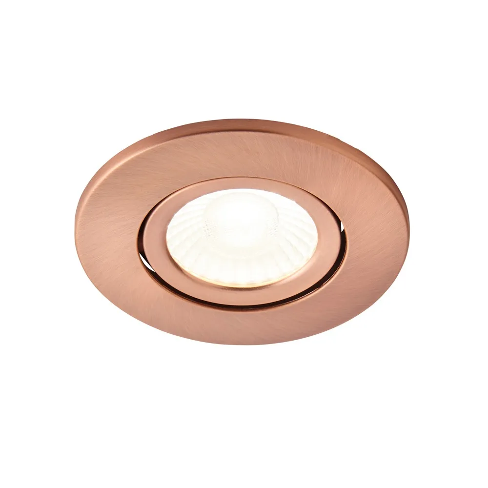 Cal Fire Rated LED IP65 Downlight, Antique Copper 1