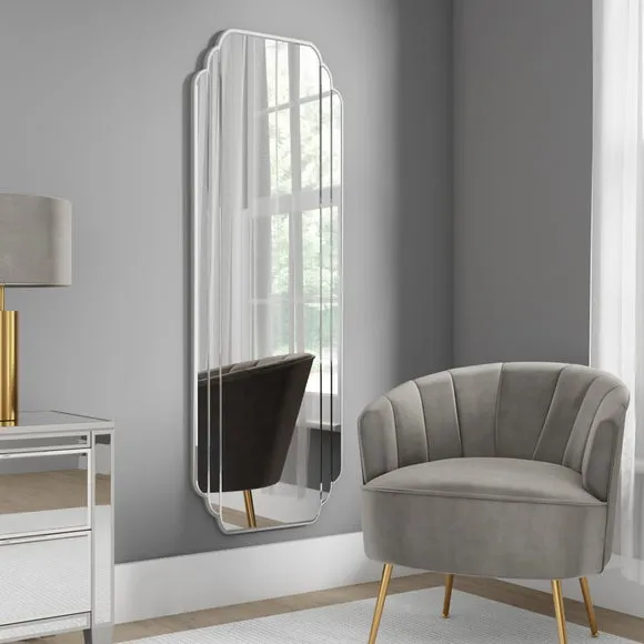 Equatorial Rectangle Full Length Wall Mirror 1