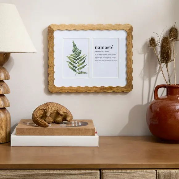 Mango Wood Wiggle Multi Photo Frame