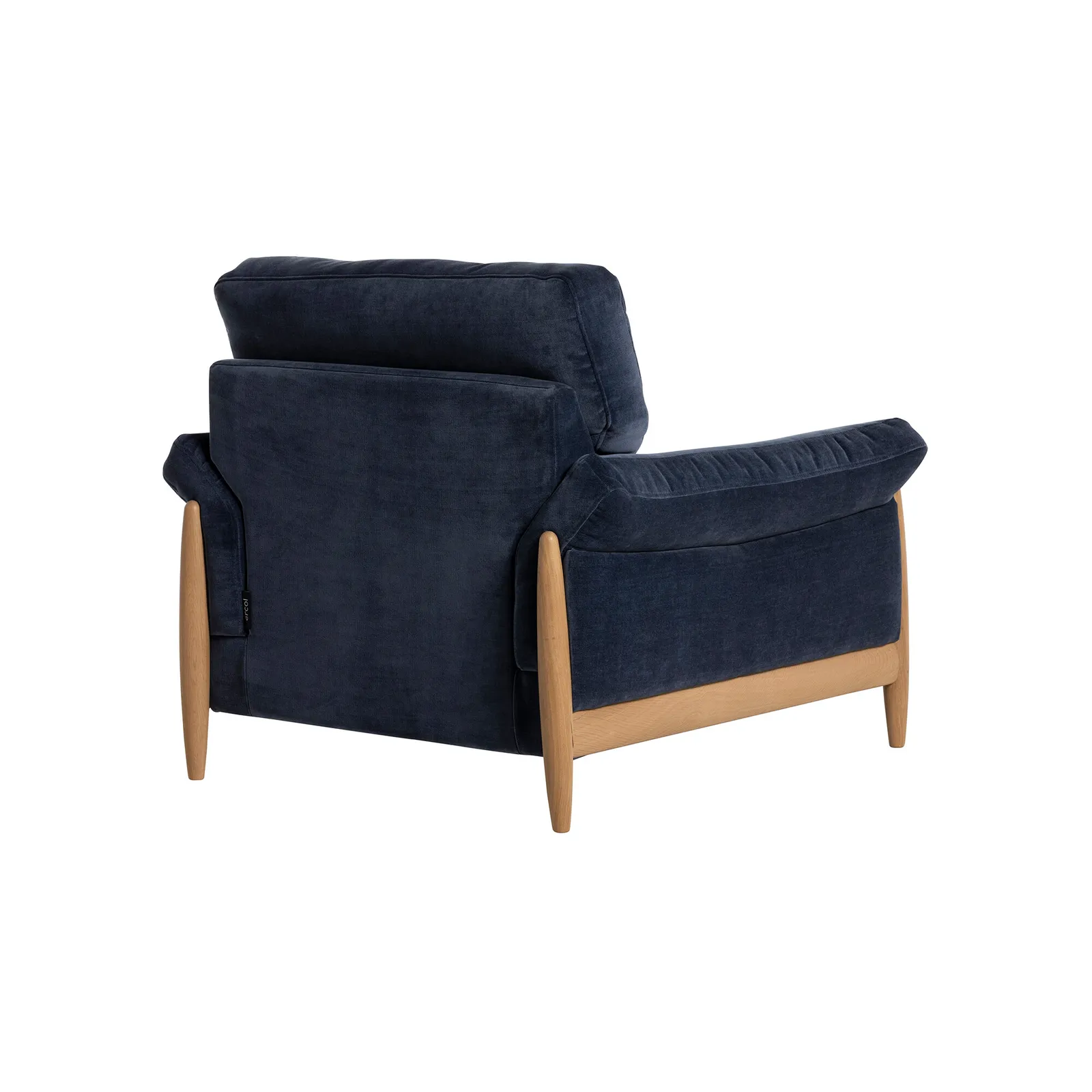 Ercol Clara Armchair, Blue Fabric | Barker & Stonehouse 5