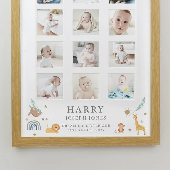 Personalised Animal Multi Photo Frame 2