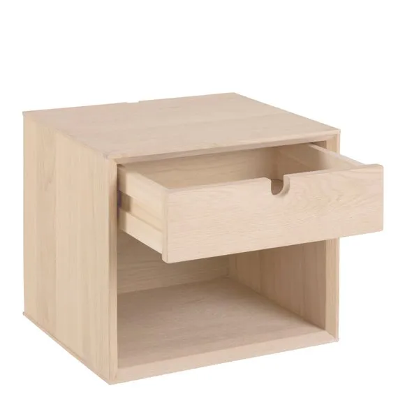 Furniture To Go Century Large 1 Drawer Wall Mounted Bedside Table 4