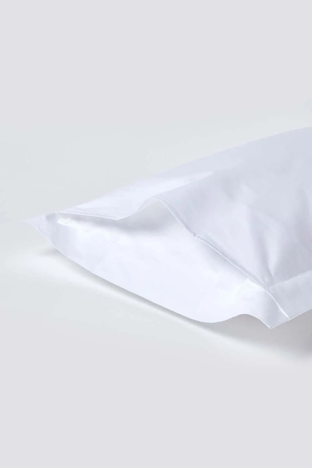 Homescapes Egyptian Cotton Oxford Pillowcase 1000 TC in White 3