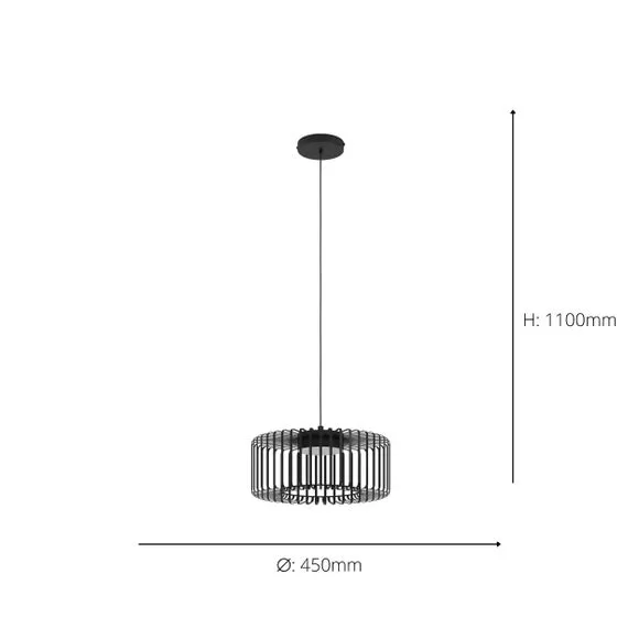EGLO Ginestrone-Z Smart Colour Changing Adjustable LED Pendant Light 4