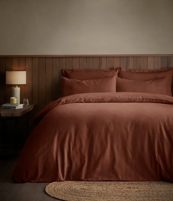 Soft & Cosy Luxury 100% Brushed Cotton Duvet Cover & Pillowcase Set 1