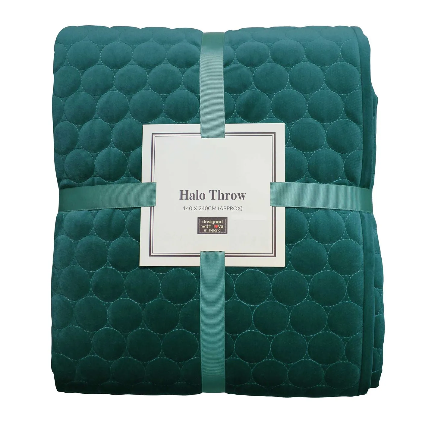 Geo Teal Throw