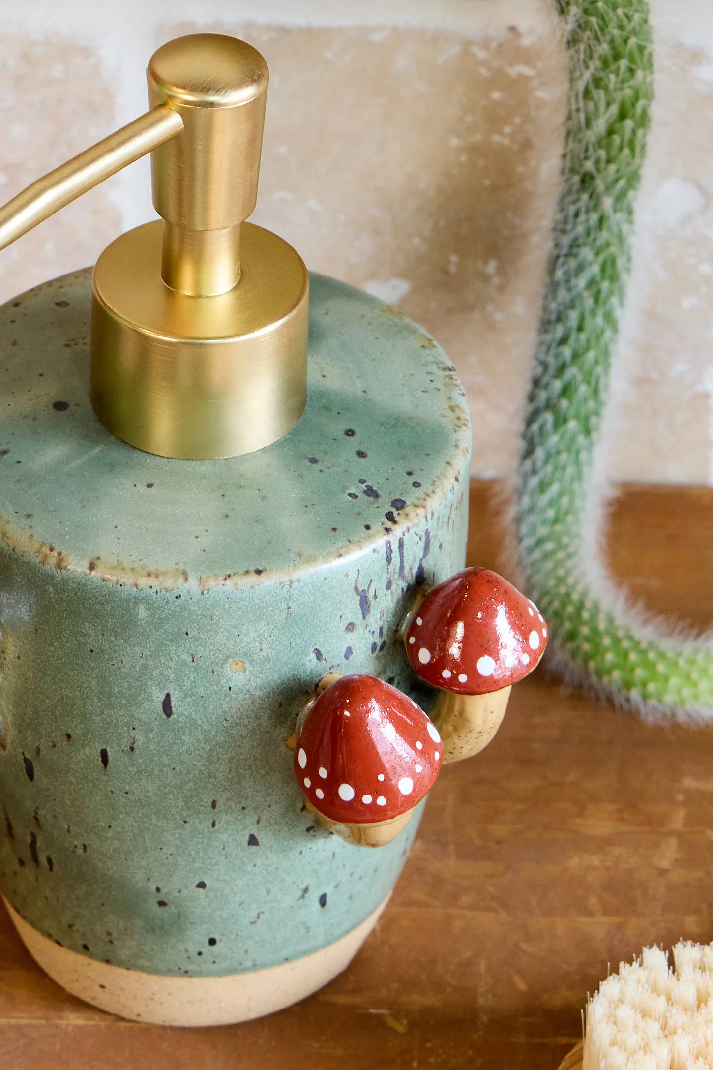 Sprouting Mushroom Soap Dispenser 4