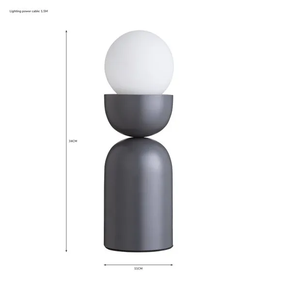 Elements Lunebar Touch Table Lamp 6